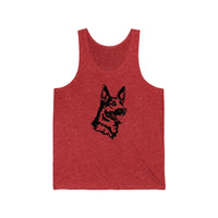 German Shepherd Tank