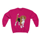 Beagle Unisex Heavy Blend Crewneck Sweatshirt