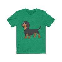 Dachshund  Unisex Jersey Short Sleeve Tee