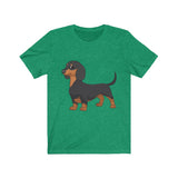 Dachshund  Unisex Jersey Short Sleeve Tee