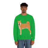 Shiba Inu Unisex Heavy Blend™ Crewneck Sweatshirt, S - 3XL, 6 Colors, Cotton/Polyester, Medium Heavy Fabric, FREE Shipping, Made in USA!!