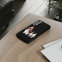 Basset Hound Tough Cases, 33 Sizes, Google, Samsung, iPhone, Matte or Glossy, Impact Resistant, Dual Layer Case, FREE Shipping, Made in USA!!