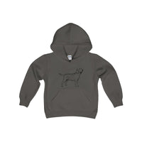 Labrador Retriever Boys Hoodies, Kids Heavy Blend Hooded Sweatshirt