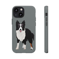 Border Collie Tough Cell Phone Cases, iPhone, Samsung, 2 Layer Case, Impact Resistant, Photographic Print Quality, FREE Shipping, Made in the USA!!