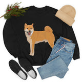 Shiba Inu Unisex Heavy Blend™ Crewneck Sweatshirt, S - 3XL, 6 Colors, Cotton/Polyester, Medium Heavy Fabric, FREE Shipping, Made in USA!!