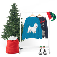 West Highland White Terrier Unisex Heavy Blend™ Crewneck Sweatshirt, S - 5XL, Cotton/Polyester, FREE Shipping, Made in USA!!