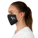 Weimaraner Fabric Face Mask