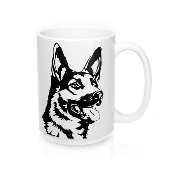 German Shepherd Mug 15oz