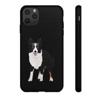 Border Collie Tough Cell Phone Cases, iPhone, Double Layer Case, Impact Resistant, Photo Print Quality, FREE Shipping, Made in the USA!!