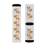 Pembroke Welsh Corgi Sublimation Socks