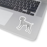 Weimaraner Kiss-Cut Stickers