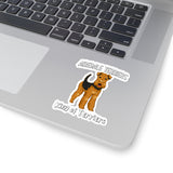 Airedale Terrier Kiss-Cut Stickers