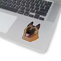 Belgian Malinois Kiss-Cut Stickers