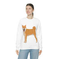 Shiba Inu Unisex Heavy Blend™ Crewneck Sweatshirt, S - 3XL, 6 Colors, Cotton/Polyester, Medium Heavy Fabric, FREE Shipping, Made in USA!!