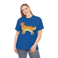 Golden Retriever Unisex Heavy Cotton Tee