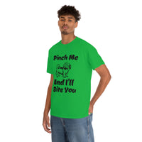 Pinch Me And I'll Bite You Shih Tzu Unisex Heavy Cotton Tee, S - 5XL, 3 Colors, Medium Fabric, FREE Shipping, Made in USA!!