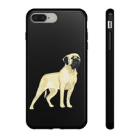 Mastiff Tough Cell Phone Case, 2 Layer Case, Impact Resistant, Clear Open Ports For Connectivity, Samsung, iPhone,