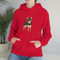 Chihuahua Unisex Heavy Blend Hooded Sweatshirt, Cotton/Polyester, S- 5XL, 13 Colors, Free Shipping, Made In Usa!!