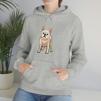 French Bulldog Unisex Heavy Blend Hooded Sweatshirt, S - 5XL, 12 Colors, FREE Shipping, Made in USA!!