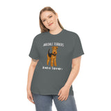 Airedale Terrier Unisex Heavy Cotton Tee, S - 5XL, 14 Colors, Light Fabric, FREE Shipping, Made in USA!!