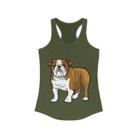 Bulldog Women's Ideal Racerback Tank