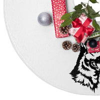 German Shepherd Personalized Christmas Tree Skirts