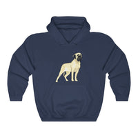 Mastiff Unisex Heavy Blend™ Hooded Sweatshirt, 50-50 Cotton, Polyester, S-5XL, Made in the USA!!
