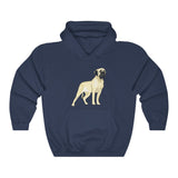 Mastiff Unisex Heavy Blend™ Hooded Sweatshirt, 50-50 Cotton, Polyester, S-5XL, Made in the USA!!