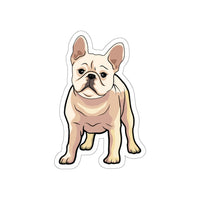 French Bulldog Die-Cut Stickers,  Water Resistant Vinyl, 5 Sizes, Matte Finish, Indoor/Outdoor, FREE Shipping, Made in USA!!