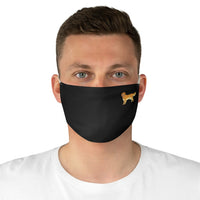 Golden Retriever Fabric Face Mask