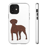 Vizsla Tough Cell Phone Cases, 19 Cases, Samsung and iPhone, Impact Resistant, Made in the USA!!