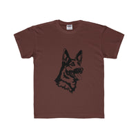 German Shepherd Kids Regular Fit Tee