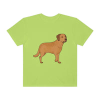 Chesapeake Bay Retriever Unisex Garment-Dyed T-shirt, S - 3XL, Cotton, Relaxed Fit, 16 Colors, FREE Shipping, Made in USA!!