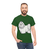 Maltese Unisex Heavy Cotton Tee, S - 5XL, 12 Colors, 100% Cotton, Medium Fabric, FREE Shipping, Made in USA!!