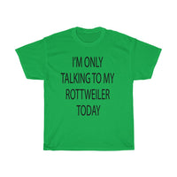 Rottweiler Unisex Heavy Cotton Tee