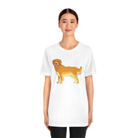 Golden Retriever Unisex Jersey Short Sleeve Tee