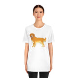 Golden Retriever Unisex Jersey Short Sleeve Tee