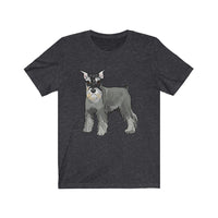 Miniature Schnauzer Unisex Jersey Short Sleeve Tee