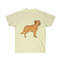 Chesapeake Bay Retriever Unisex Ultra Cotton Tee, S - 5XL, 10 Colors, Medium Fabric, FREE Shipping, Made in Usa!!