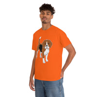 Beagle Unisex Heavy Cotton Tee, Made in the USA!!