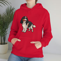 Tricolor Cavalier King Charles Spaniel Unisex Heavy Blend Hooded Sweatshirt, S - 5XL, 12 Colors, FREE Shipping, Made in Usa!!