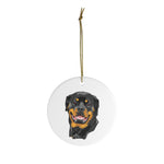 Rottweiler Ceramic Ornaments