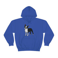 Boston Terrier Unisex Heavy Blend™ Hooded Sweatshirt, S - 5XL, 12 Colors, Cotton/Polyester, FREE Shipping, Made in USA!!