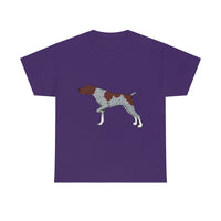 German Shorthaired Pointer Unisex Heavy Cotton Tee