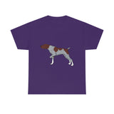 German Shorthaired Pointer Unisex Heavy Cotton Tee