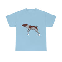 German Shorthaired Pointer Unisex Heavy Cotton Tee