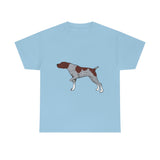 German Shorthaired Pointer Unisex Heavy Cotton Tee