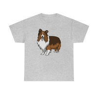 Shetland Sheepdog Unisex Heavy Cotton Tee