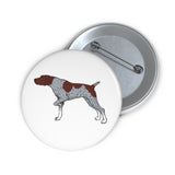 German Shorthaired Pointer Pin Buttons