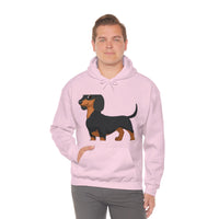 Dachshund Unisex Heavy Blend™ Hooded Sweatshirt, S - 5XL, 13 Colors, Cotton/Polyester, FREE Shipping, Made in USA!!
